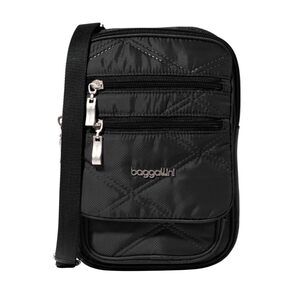 6452 Journey Crossbody Bags 9x6 Small Lightweight Nylon Zipped Travel Safe